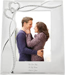 THINGS REMEMBERED Engraved Intertwined Heart 5" x 7" Picture Frame (Free Customization) by CozyNest Decor