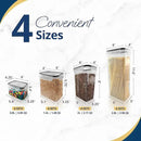 Reli. Airtight Food Storage Containers with Lids (16 Sets) | Kitchen Organizers and Storage Pantry Organizers | BPA Free Plastic Food Containers | Super Variety Pack w/Measuring Cup, 18 Labels, Pen by CozyNest Decor