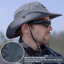 Fishing Hat, UPF50+ Wide Brim Sun Hat for Men Women, UV Protection Hiking Beach Bucket Hats Summer Safari Hat by GreenHaven Gardens