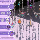 DIY Suncatcher Kit 400pcs Sun Catchers Making Kit Supplies Crafts sun catcher kits for adults Hanging Prism Suncatcher with Crystals for Indoor Window Home Wedding Garden Festival Decor (Butterfly) by GreenHaven Gardens