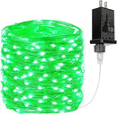 66Ft 200LED Fairy Lights Plug in, Waterproof String Lights Outdoor & Indoor 8 Modes with Timer, Christmas Light Bedroom Decor, Twinkle Light for Garden St. Patrick's Day Christmas Decorations (Green) by GreenHaven Gardens