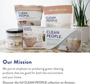 The Clean People Liquid Laundry Detergent - Recyclable Packaging, Stain Fighting - Ultra Concentrated, Laundry Soap - Fragrance Free, 50 fl oz by TinyTreasures Baby Boutique