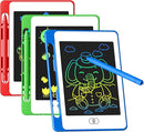 3 Pack LCD Writing Tablet for Kids, 6.5 Inch Colorful Doodle Board Drawing Tablet, Erasable Reusable Electronic Drawing Pads, Educational Learning Toys Birthday Gifts for Girls Boys Age 3 4 5 6 7 8 by TinyTreasures Baby Boutique