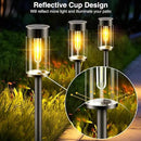 nipify LED Solar Pathway Lights Outdoor, 12 Pack Bright Solar Powered Path Garden Light Waterproof, Auto On/Off Solar Yard Lighting for Walkway Lawn Patio Landscape by GreenHaven Gardens
