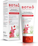 Kids Natural Strawberry Flavored Anticavity Fluoride Toothpaste Maximum Cavity Protection Cleans Children’s Teeth Protects Gums Chamomile Aloe Vera Calendula Xylitol for Ages 2 and Up by CozyNest Decor