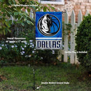 WinCraft Dallas Mavericks Garden Flag with Stand Holder by GreenHaven Gardens