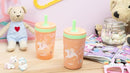 Zak Designs Unicorn Kelso Tumbler Set, Leak-Proof Screw-On Lid with Straw, Bundle for Kids Includes Plastic and Stainless Steel Cups with Bonus Sipper, 3pc Set, Non-BPA, 15 fl.oz. by TinyTreasures Baby Boutique