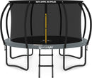 JUMPZYLLA Trampoline Outdoor 8FT 10FT 12FT 14FT 15FT 16FT with Enclosure and Ladder, ASTM Approved Recreational Trampoline for Kids and Adults, Anti-Rust Coated Frame by TinyTreasures Baby Boutique