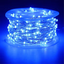 RUICHEN Blue Dimmable Fairy Lights Plug in, Super Long 165 Ft 500 LED Twinkle String Lights with Remote, Waterproof Silver Wire Firefly Lights for Christmas Wedding Party Bedroom Patio Garden by GreenHaven Gardens