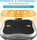 AXV Vibration Plate Exercise Machine Whole Body Workout Vibrate Fitness Platform Lymphatic Drainage Machine for Weight Loss Shaping Toning Wellness Home Gyms Workout by CozyNest Decor