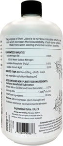 Elm Dirt Plant Juice Organic Fertilizer for All Purpose Plants - Plant Food Indoor House Plants | Liquid Plant Food Outdoor & Indoor Plant Fertilizer for Vegetables, Succulents & Hydroponics, 3Bottle by GreenHaven Gardens