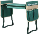 SONGMICS Garden Kneeler and Seat, Multifunctional Garden Kneeling Bench, Gardening Gifts for Women Men, Folding Gardening Stool, with 2 Tool Bags, 6-Inch Wide Kneeling Pad, Dark Green UGGK50L by GreenHaven Gardens
