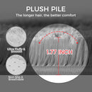 Ultra Soft Rug for Living Room, 6X9 Fluffy Shag Area Rug for Bedroom, Modern Shaggy Carpets Fuzzy Rug for Teens Dorm Nursery Home Decor Aesthetic, Upgrade Anti-Skid Durable, Tie-Dyed Light Grey by TinyTreasures Baby Boutique