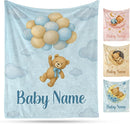 Ship Next Day, Personalized Baby Blanket – Printed in USA, Custom Baby Blanket for Boys & Girls, Baby Blanket with Name, Baby Shower, Easter, Christmas, Birthday Newborn & Toddler Gifts, Baby Gifts by TinyTreasures Baby Boutique