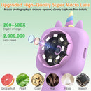 Microscope for Kids - Mini Pocket Kid's Microscope Handheld, 2.4" - 600X FHD Digital Microscope Educational Science Toys, Outdoor Toys for Kids Ages 4-8 8-12, Boys & Girls Christmas Birthday Gifts by TinyTreasures Baby Boutique