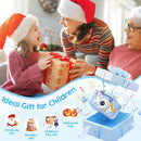 Kids Camera, Toys for Toddlers Age 3-8 Year Old Girl Christmas Birthday Gifts, Children Digital Camera with Cartoon Soft Silicone Cover and 32GB Card (Azure) by TinyTreasures Baby Boutique