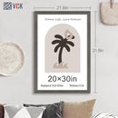 VCK 20x30 Frame 3 pack, Grey Solid Wood Poster Picture Frame, Exclusive Wood Grain, Wall Mounting Hanging by CozyNest Decor