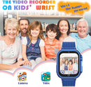 Goodatech Kids Smart Watch for Boys Girls, 1.54'' Smartwatch with 26 Puzzle Games,HD Camera,Video Music Player,Pedometer,Flashlight,Audio Book etc., Aluminum Case and Sport Band (Blue) by TinyTreasures Baby Boutique