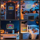 Led Note Board with 7 Colors,Light Up Acrylic Cosmody Drawing Board,Glowing Acrylic Dry Erase Board with Light,Lumiboard Led Boards to Write On,Halloween Gifts for Kids (13.7“*10”) by TinyTreasures Baby Boutique