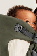 BabyBjörn Baby Carrier Mini, Woven, Dark Green by TinyTreasures Baby Boutique