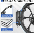 Goovilla Swivel Bike Wall Mount 1 Pack, Space Saving Bike Hangers for Garage with Screw and Easy Installation, Metal Vertical Bike Rack Wall Mount Holds up to 66.2lbs with No-scratch Protection, Black by GreenHaven Gardens