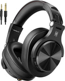 OneOdio A70 Bluetooth Over Ear Headphones, Wireless Headphones with 72H Playtime, Hi-Res, Built-in Mic, 3.5mm/6.35mm Wired Audio Jack for Studio Monitor & Mixing DJ Guitar AMP, Computer Laptop PC by TinyTreasures Baby Boutique