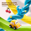 Air Dry Clay for Kids, 24 Colors Modeling Clay Kit with Storage Box & Sculpting Tools, Magic Molding Clay for Boys & Girls Crafts Gift, Age 6-12 Year Olds by TinyTreasures Baby Boutique