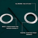 Easy-Going Blackout Curtains for Bedroom, Solid Thermal Insulated Grommet and Noise Reduction Window Drapes, Room Darkening Curtains for Living Room, 2 Panels (52x63 in,Deep Teal) by CozyNest Decor