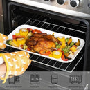 DELLING Serving Platter, 18/16/14inch Large Serving Tray, Serving Platters for Snacks, Fruit, Turkey, Dessert, Serving Trays for Entertaining at Parties and Weddings, Microwave Dishwasher Oven Safe by CozyNest Decor