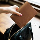 Ringsun Leather Passport Cover for Men Women, RFID Passport Wallet Case Travel Passport Holder for Family by TinyTreasures Baby Boutique