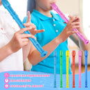 8 Hole Soprano Recorders Descant Flute Bulk With Cleaning Rod German Style for Back to School Gift Christmas Shoebox Supplies Musical Instruments Party Favor (12 Pack) by TinyTreasures Baby Boutique