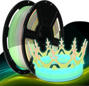 FLASHFORGE Rapid PLA Filament 1.75mm Luminous Melody, 500mm/s High Speed Printing, Glow in The Dark 3D Printer Filament 1kg Spool, Dimensional Accuracy +/- 0.02mm, Brilliant, Long-Lasting Glow by TinyTreasures Baby Boutique