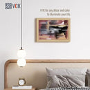 VCK 12x18 Oak Wood Frame for Poster & Picture, Natural Solid Wood Photo Frames 3 Pack, Wall Gallery Frame by CozyNest Decor