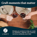 Libbey Vineyard Reserve Wine Glass Set of 12, Red and White Clear Wine Glasses, Merlot, Bordeaux, Chardonnay Gifts, Lead-Free Party Wine Glasses by CozyNest Decor