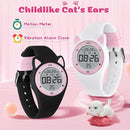 Kids Watches for Girls Boys Digital Sport Watch with Step Counter Pedometer Vibration Alarm Clock, No App Waterproof Fitness Tracker Kids Watch Boys Girls Teens Students Ages 5-16 by TinyTreasures Baby Boutique
