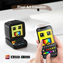 Divoom Ditoo Retro Pixel Art Game Bluetooth Speaker with 16X16 LED App Controlled Front Screen (Black) by TinyTreasures Baby Boutique