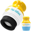 Solar Buddies Sunscreen Applicator - Single Blue - Refillable Roll on Sponge Sunscreen, Suncream & Lotion Applicator For Kids, Adults & Families - Holds 3.4fl oz, Perfect Size for Travel by TinyTreasures Baby Boutique