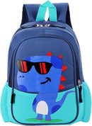 12 inch Kids Small Toddler Preschool Travel Backpack Cool Cute Cartoon Daypack (Dinosaur Green) by TinyTreasures Baby Boutique