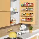 NIUBEE Wall Mounted Spice Rack Organizer,3 Pack Clear Acrylic Spice Shelf Storage Holder,Hanging Seasoning Rack Organizer for Wall Kitchen Pantry Cabinet Door by CozyNest Decor
