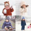 Baby Knit Mittens Toddler Boys Girls Gloves Winter Infant Newborn No Scratch Mitten 0-3 Years by TinyTreasures Baby Boutique