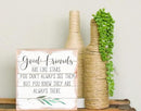 Simply Said, INC Perfect Pallet Petites Good Friends Are Like Stars Sign, Rustic Wooden Friendship Plaque, Farmhouse Shelf or Wall Decor, 8 Inch by CozyNest Decor