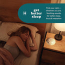 Homedics Sleep Better Portable Sound Machine, Night Light,12 Soothing Sounds Including White Noise, Rain, and Thunderstorm, Ultra-Portable Design, Auto-Off Timer, Ideal for Travel & Baby Sleep, Cream by TinyTreasures Baby Boutique