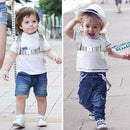 Toddler Harness Leash + Anti Lost Wrist Link, Accmor Dinosaur Baby Harnesses with Kids Leashes for Boys, Cute Child Walking Anti-Lost Holder Bracelet Strap Tether for Outdoor Keep Kid Close (Blue) by TinyTreasures Baby Boutique