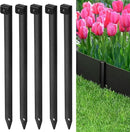 Landscape Edging Metal Stakes - 20 Pcs, 10 Inch Garden Landscape Stakes, High Carbon Steel Landscape Anchoring Stakes for Flowerbed Edging, Outdoor Tent and Landscape Edging Coil by CozyNest Decor