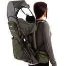 Hiking Baby Carrier Backpack - Comfortable Toddler/Baby Backpack Carrier System with Diaper Change Pad, Insulated Pocket + Rain and Sun Hood to Protect Your Child by TinyTreasures Baby Boutique