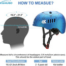 KAMUGO Kids Bike Helmet Set, Toddler Helmet for Ages 2-8 Boys Girls with Sports Protective Gear Set Knee Elbow Wrist Pads for Skateboard Cycling Scooter Rollerblading by TinyTreasures Baby Boutique