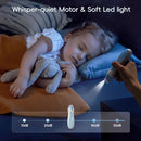 Baby Nail Trimmer Electric, 15 in 1 Baby Nail Clippers for Gentle Nail Care, Rechargeable Baby Nail File Electric with Light &15 Grinding Pads for Infant Toddler, Blue by TinyTreasures Baby Boutique
