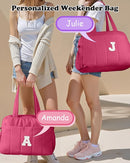 Dance Bag, Kid Weekender Bags，Tween Girls Trendy Stuff-Girl Overnight Bag with Wet Pocket，Lightweight Travel Tote Personalized Cheer Bags with Makeup Pouch by TinyTreasures Baby Boutique