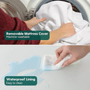 BABELIO Breathable Crib Mattress, Dual-Sided, Memory Foam, Waterproof, Removable and Machine-Washable Cover, for Toddler and Baby 52" x 27.5" by TinyTreasures Baby Boutique