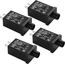 Replacement Yard Inflatable Adapter Power Supply Adaptor - 12V 1.5A 4Pcs- Inflatable Plug Replacement Class 2 Power Supply - for Christmas Tree Light/Thanksgiving Yard Blow Up Decorations by GreenHaven Gardens